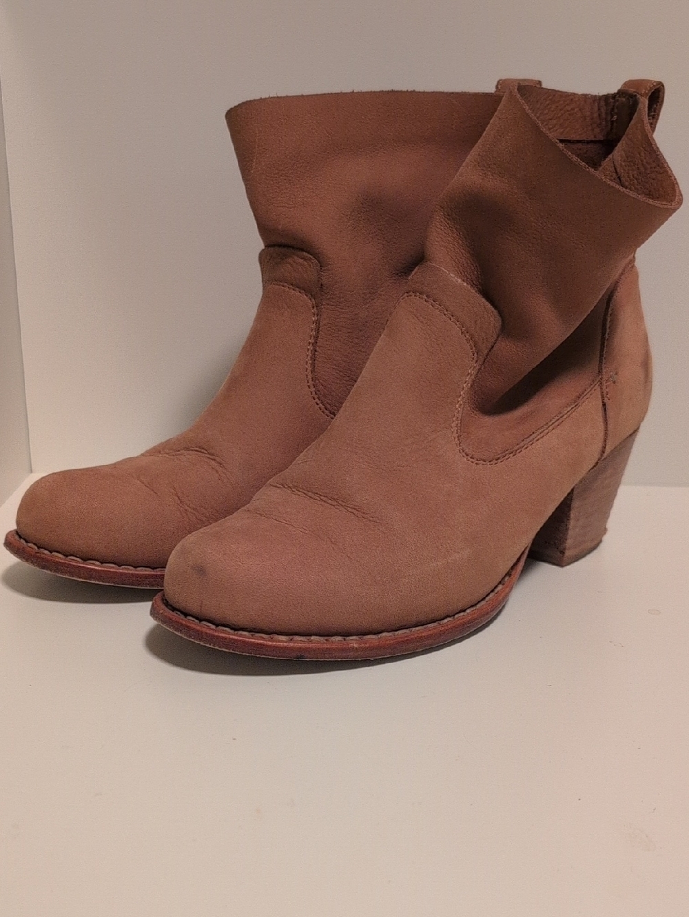 rag & bone Mercer II Leather Suede ankle boot Size 9